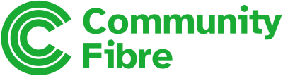 Community Fibre logo.