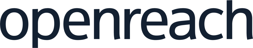 Openreach logo.